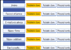 Obrázek displeje ovládacího panelu