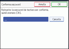Illustrazione pannello operativo