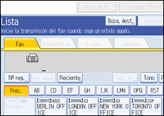 Ilustración del panel de operaciones
