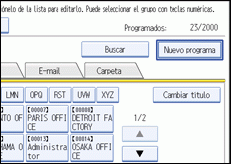 Ilustración del panel de operaciones