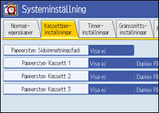 Bild av användarpanelskärm