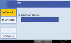 İşlem paneli ekranı gösterimi