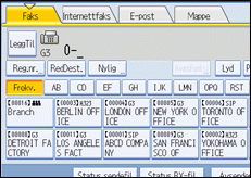 Illustrasjon over kontrollpanelet