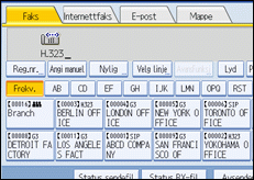 Illustrasjon over kontrollpanelet