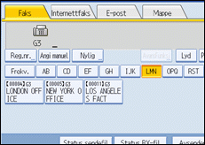 Illustrasjon over kontrollpanelet
