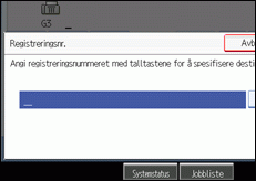 Illustrasjon over kontrollpanelet