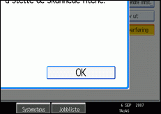 Illustrasjon over kontrollpanelet