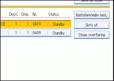 Illustrasjon over kontrollpanelet