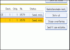 Illustrasjon over kontrollpanelet