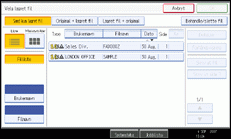 Illustrasjon over kontrollpanelet