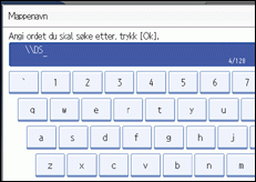Illustrasjon over kontrollpanelet
