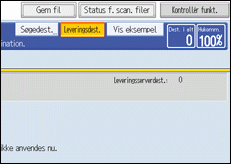 Illustration af skærm på kontrolpanel