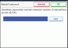 Illustration af skærm på kontrolpanel