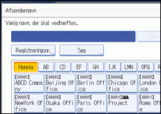 Illustration af skærm på kontrolpanel