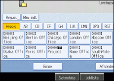 Illustration af skærm på kontrolpanel