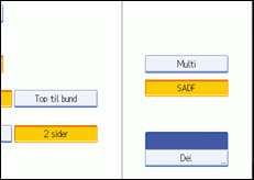 Illustration af skærm på kontrolpanel