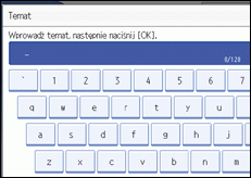 Ilustracja ekranu panelu operacyjnego