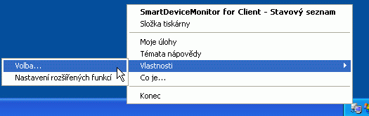 Ukázka obrazovky aplikace