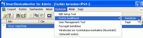 Alkalmazás-képerny ábrája