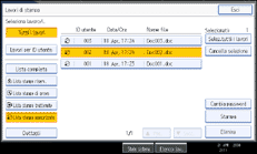 Illustrazione schermata pannello di conrollo