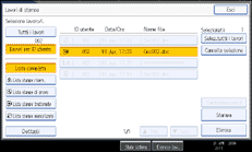 Illustrazione schermata pannello di conrollo
