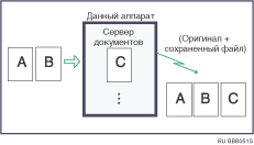 Иллюстрация сохраненного документа