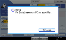 Abbildung Bedienfeld-Display