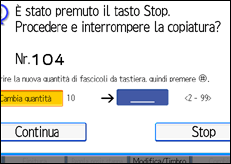 Illustrazione schermata pannello operativo