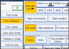 Illustrazione schermata pannello operativo