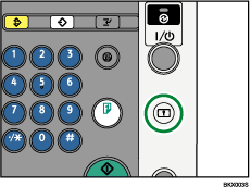 Illustrazione del tasto Login/Logout