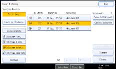 Illustrazione schermata pannello di conrollo