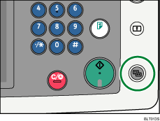  Ilustración de la tecla de pantalla simplificada