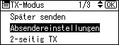 Abbildung des Bedienfelds