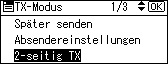 Abbildung des Bedienfelds