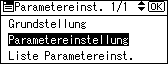 Abbildung des Bedienfelds
