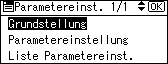 Abbildung des Bedienfelds
