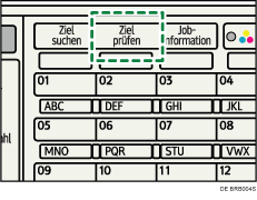 Abbildung Bedienfeld-Display