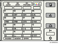 Abbildung Bedienfeld-Display