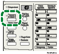 Иллюстрация индикатора передачи из памяти.