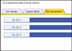 Abbildung des Bedienfelds