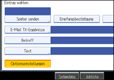 Abbildung des Bedienfelds