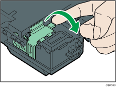 Иллюстрация контейнера использованного тонера
