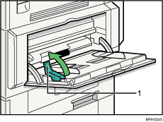 Bypass tray illustration