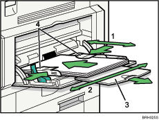 Bypass tray illustration