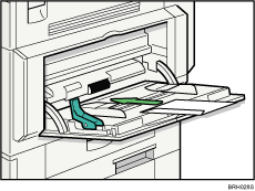 Bypass tray illustration