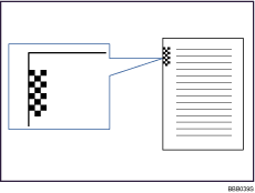 Illustration of Checkered Mark