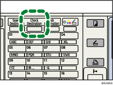 Check Destination key illustration