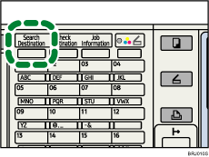 Search Destination key illustration