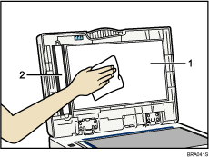 ADF illustration numbered callout illustration