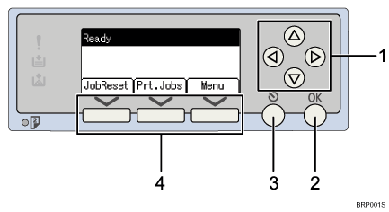 Conrtrol panel illustration numbered callout illustration